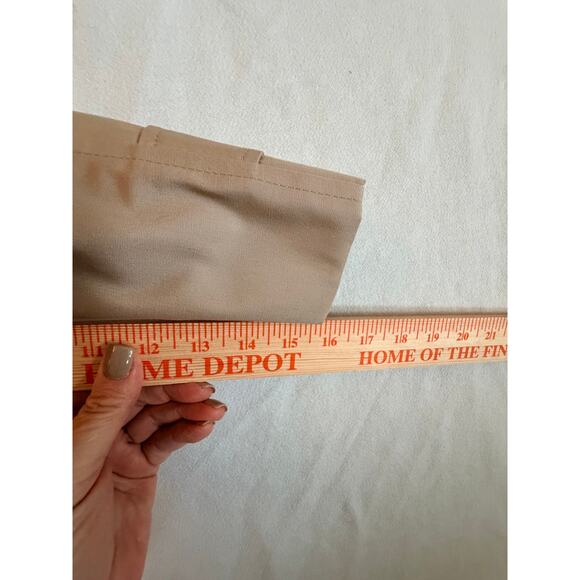 Vintage English Squire Khaki Coat USA Made Lined Trench Car Coat Men’s 42 Short - Picture 10 of 13